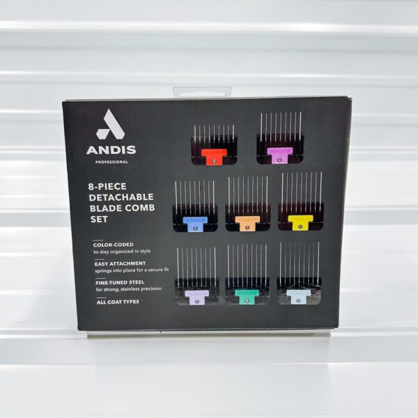 Andis 8-Piece Detachable Blade Comb Set - Image 2