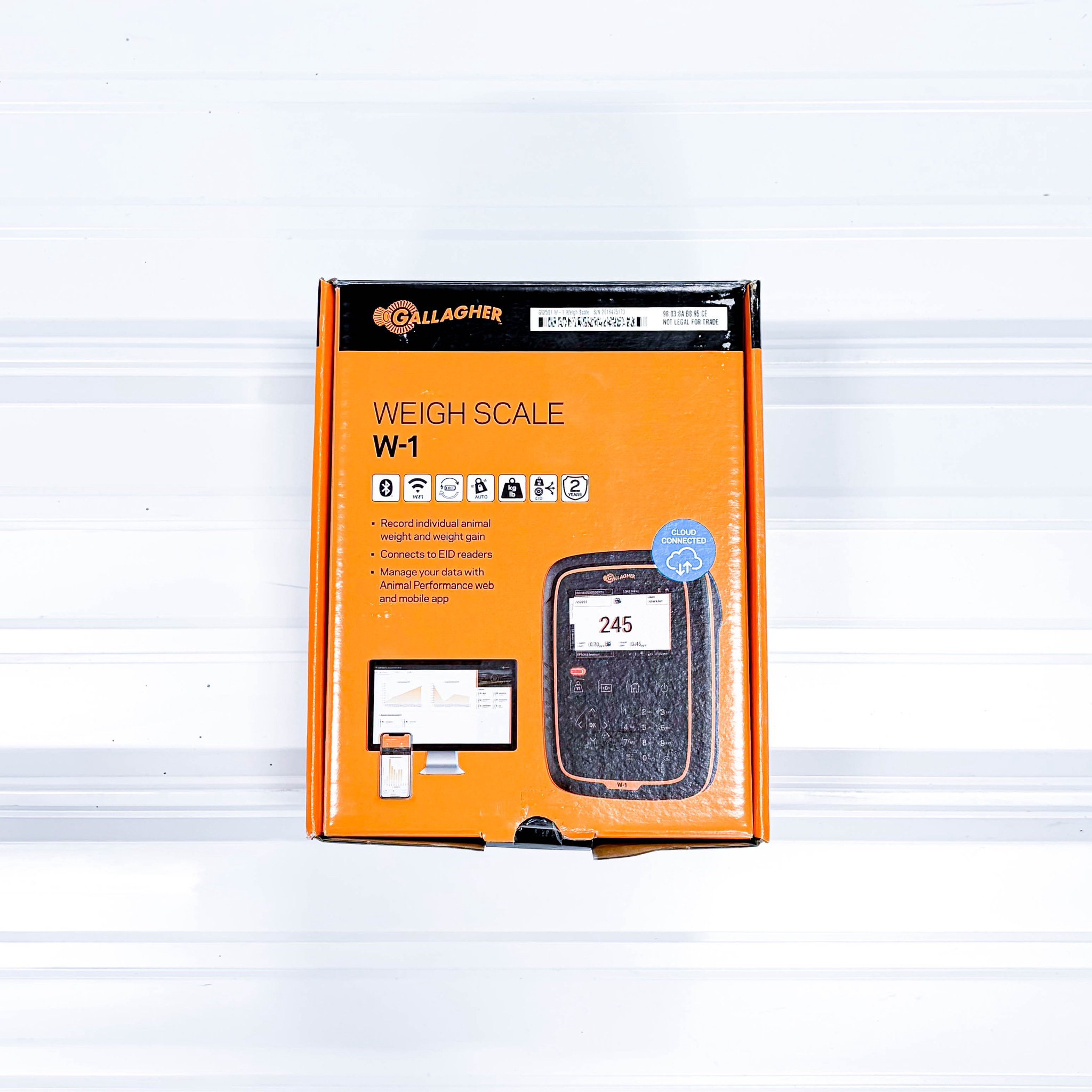 Gallagher W-1 Wireless Weigh Scale Bundle - Image 3